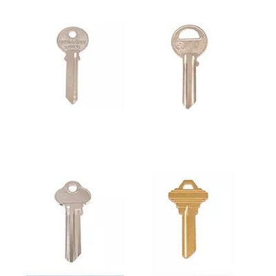 Clé de porte en cuivre en alliage de zinc personnalisé avec support OEM et logo personnalisé