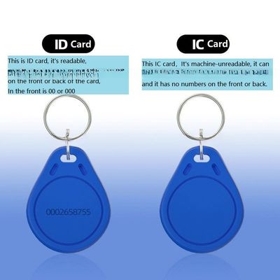 Carte d'accès ABS IC en métal en option pour le contrôle de la porte de l'ascenseur dans les zones résidentielles