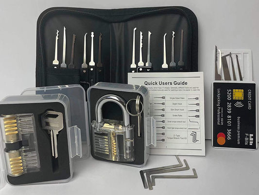 24PC Serrurerie fournitures Serrure en acier inoxydable