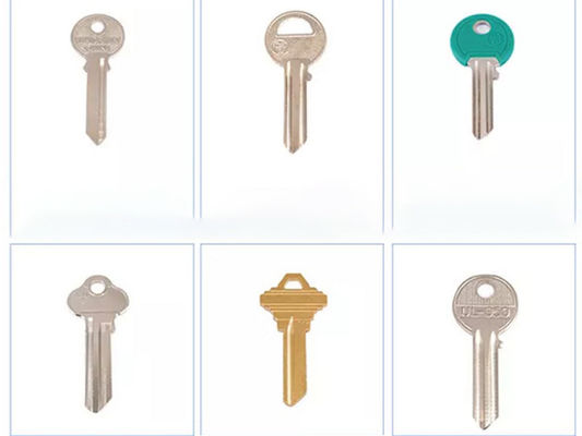 Car Key Fob Compatible Magnétique clé de porte en métal en plastique clés vierges avec logo personnalisé
