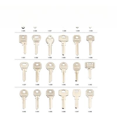 Car Key Fob Compatible Magnétique clé de porte en métal en plastique clés vierges avec logo personnalisé