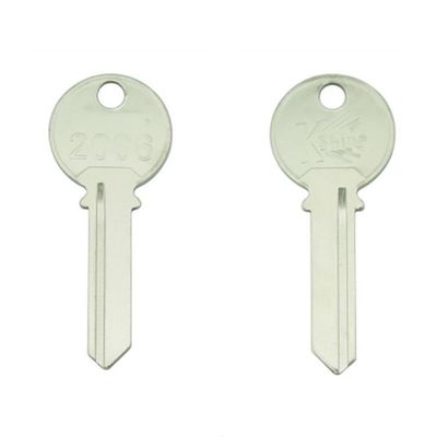 Multicolore UL050 Matériau universel en laiton en plastique porte d'entrée clé vierge par personnalisé