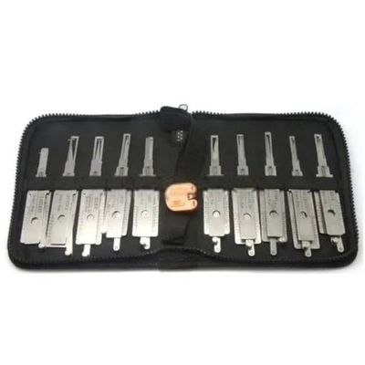 Kit d'outils de serrurerie 10 pièces outils de décodeur automatique universel pour serruriers 0,5 kg poids