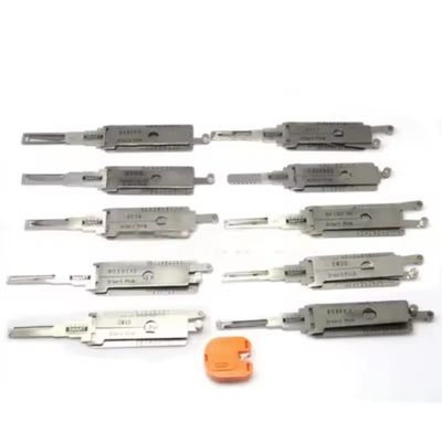 Kit d'outils de serrurerie 10 pièces outils de décodeur automatique universel pour serruriers 0,5 kg poids