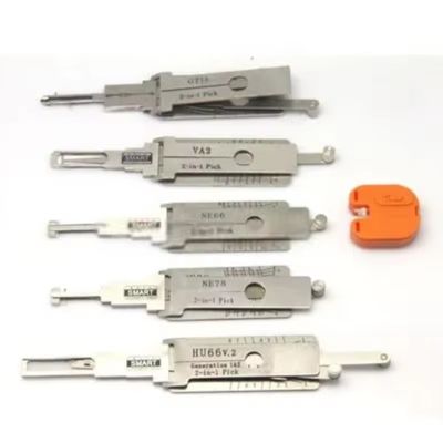 Kit d'outils de serrurerie 10 pièces outils de décodeur automatique universel pour serruriers 0,5 kg poids