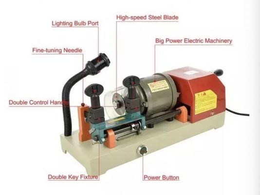 Machine à copier des clés de 220 V/110 V et machine à couper des clés de 50/60 Hz pour dupliquer les clés vierges