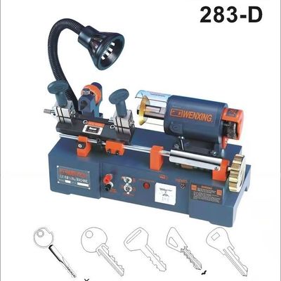 Duplicateur de clé WenXing à haute sécurité à commande manuelle avec coupeuse externe et batterie