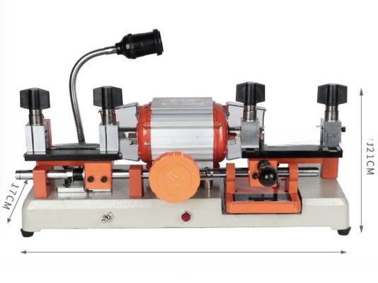 AOYU 238BS Machine horizontale à double tête universelle de découpe de clés de voiture pour des coupes précises
