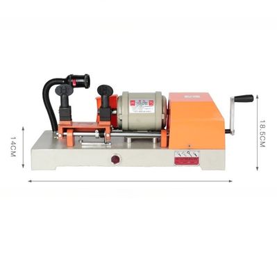AOYU 238BS Machine horizontale à double tête universelle de découpe de clés de voiture pour des coupes précises