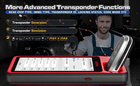 AUTEL KM100 Key Programmer IMMO Instrument de diagnostic pour la région de l'Europe WxHxD 200*89*22 mm