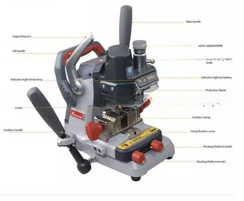 Xhorse Dolphin XP-007 Vertical Laser Flat Keys Machine de coupe avec tension nominale 24V