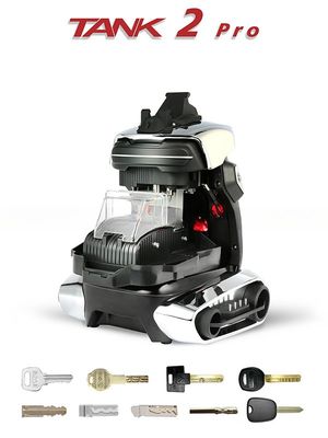 Duplication des clés sans effort avec TANK 2 Pro La machine à découper les clés CNC multifonctionnelle
