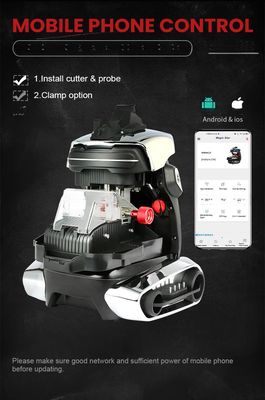 Moteur sans balai DC Magic TANK 2M2 MAX Machine de découpe automatique de clé CNC pour clé à fossette