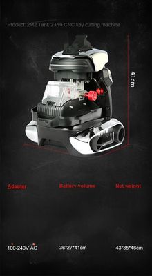 Moteur sans balai DC Magic TANK 2M2 MAX Machine de découpe automatique de clé CNC pour clé à fossette